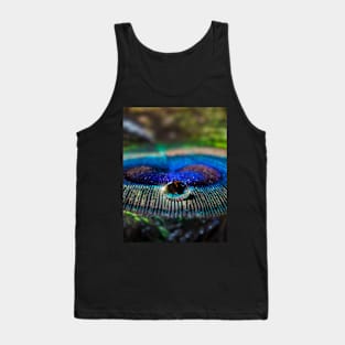 Peacock and the drop Tank Top